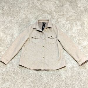 Lulus Beige Shacket